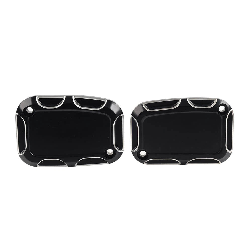 Front Brake Master Cylinder Covers for Harley Street Glide, Road King, V-Rod