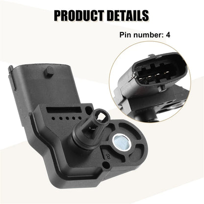 Boost Pressure Sensor for Fiat, Opel, Saab, Renault, Honda, Ford