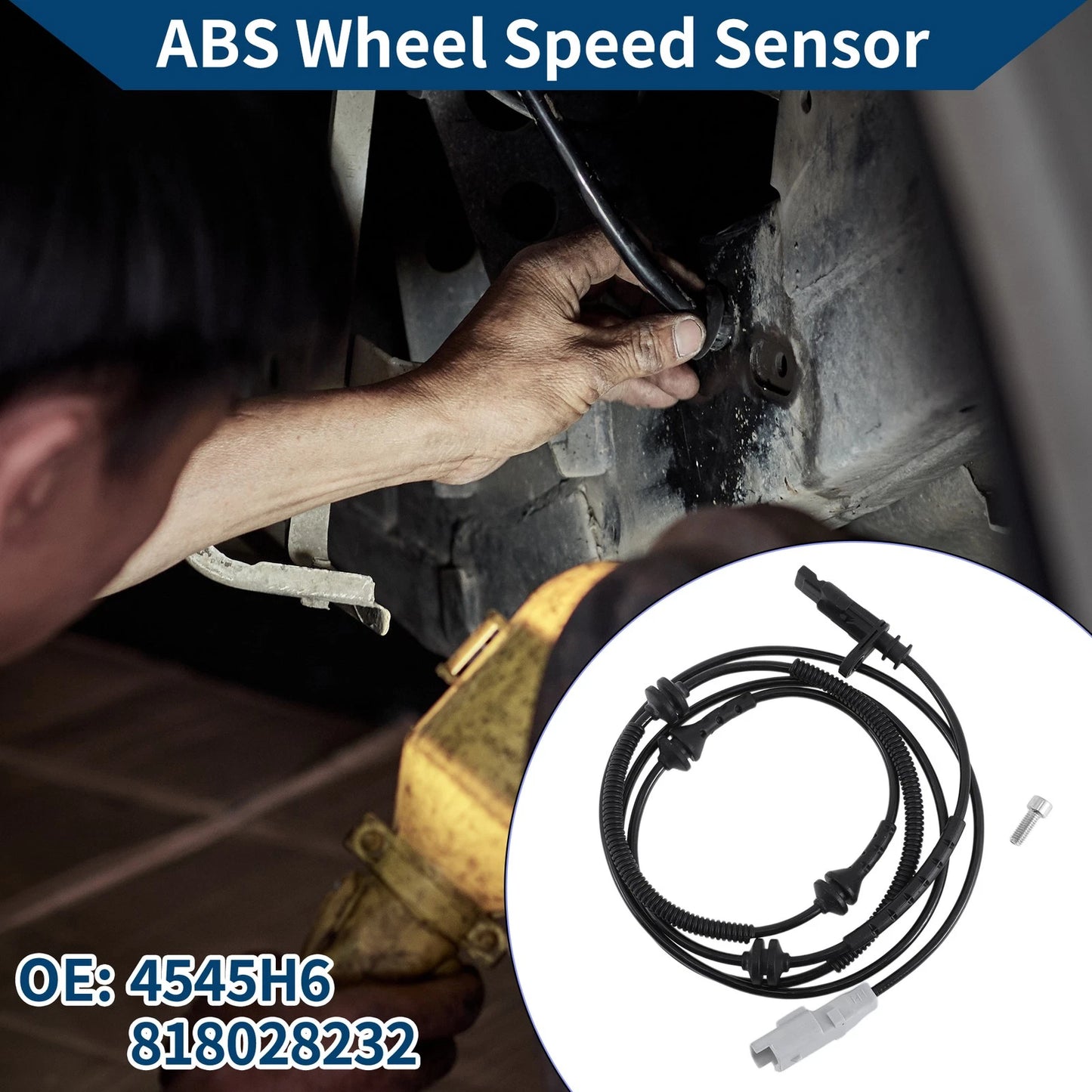 ABS Wheel Speed Sensor for Peugeot 407 (2007-2008)