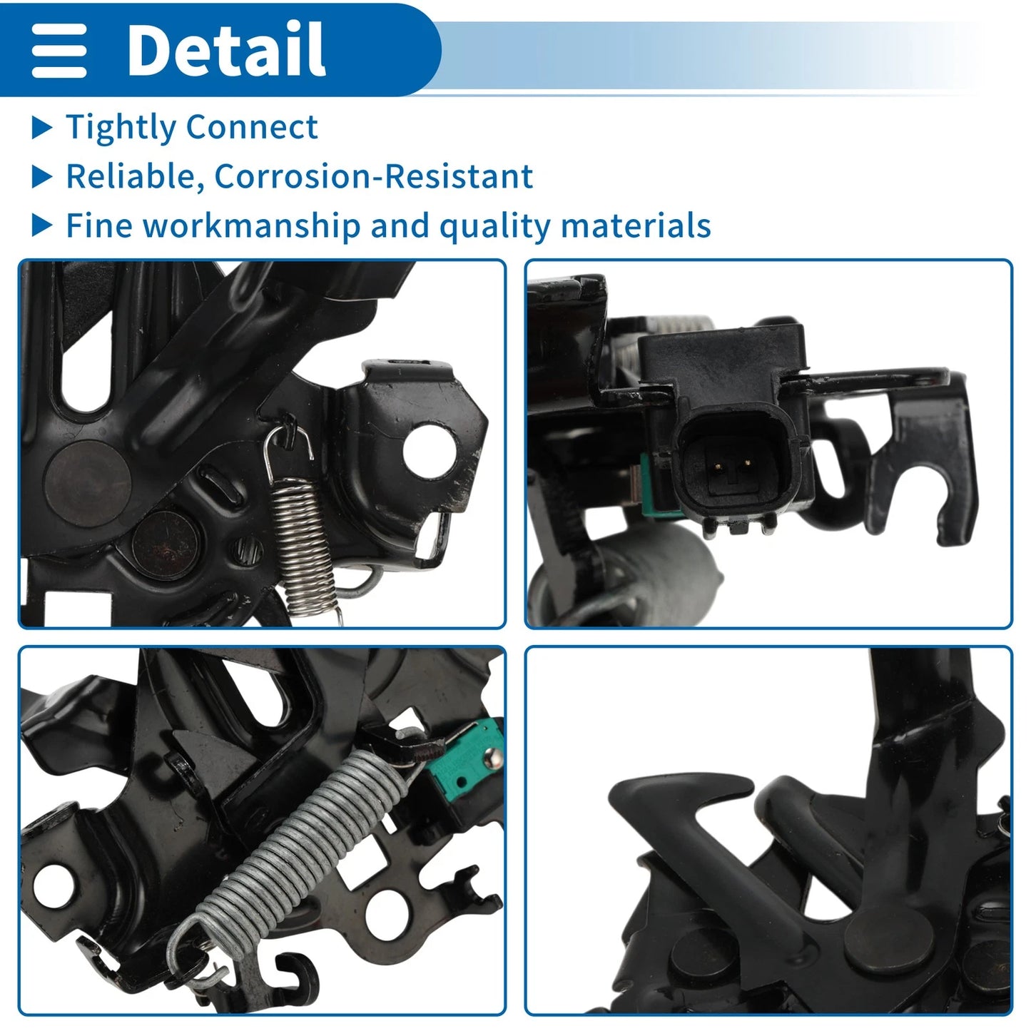 Bonnet Latch Assembly for Toyota Corolla (2007-2014) 1 x Unit