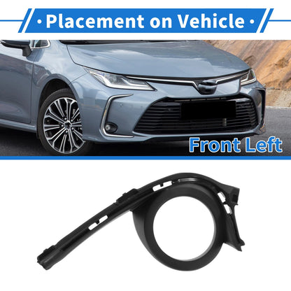 Front Left Fog Light Grill for Toyota Corolla (2015–2019)