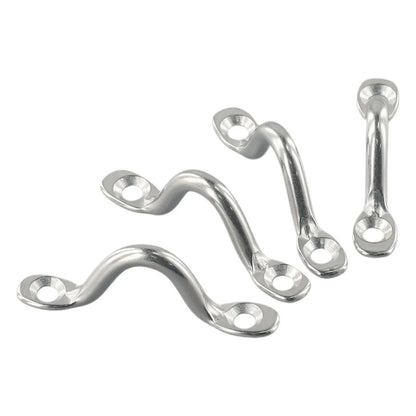 Heavy Duty 5mm Wire Eye Straps for Boat Marine Tie Down Fender Canopy 4pc