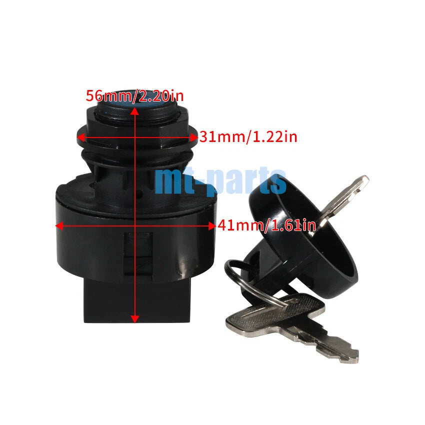 Ignition Key Switch Lock Set for Polaris MAGNUM 325 2x4/4x4/500 HDS (2000-2001)