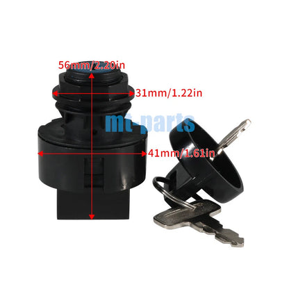 Ignition Key Switch Lock Set for Polaris MAGNUM 325 2x4/4x4/500 HDS (2000-2001)