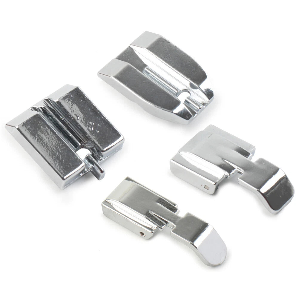4 Pcs Invisible Concealed Narrow Zipper Foot for Singer Low Shank Sewing Machine