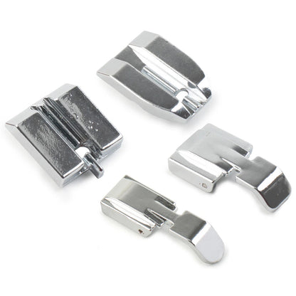 4 Pcs Invisible Concealed Narrow Zipper Foot for Singer Low Shank Sewing Machine