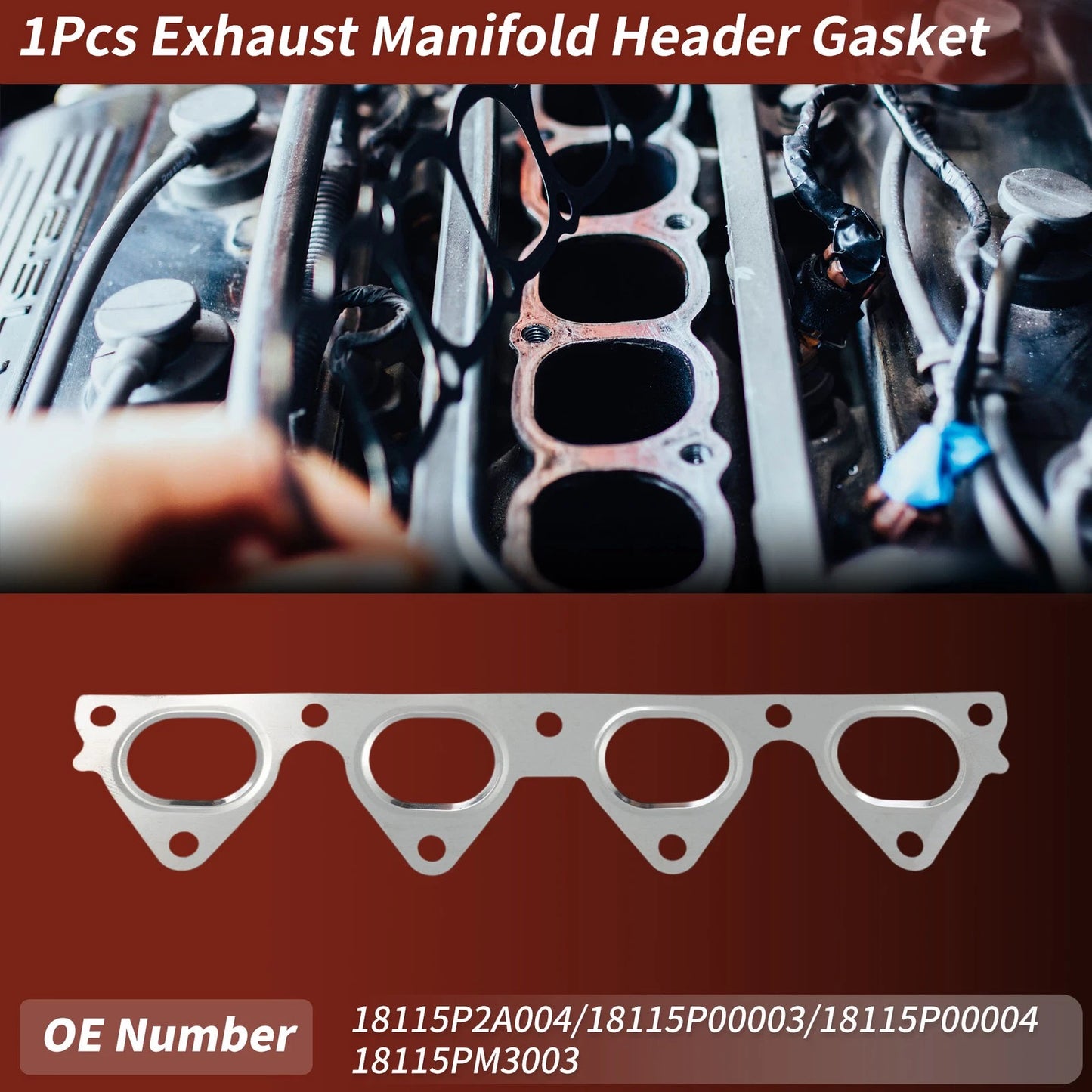 Exhaust Manifold Header Gasket for Honda Civic (1987-2001)