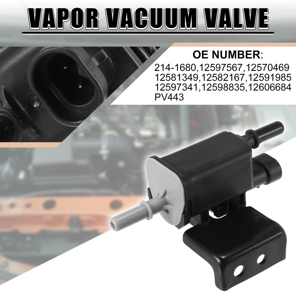 Vapor Vacuum Purge Valve for Chevy Silverado and GMC Sierra