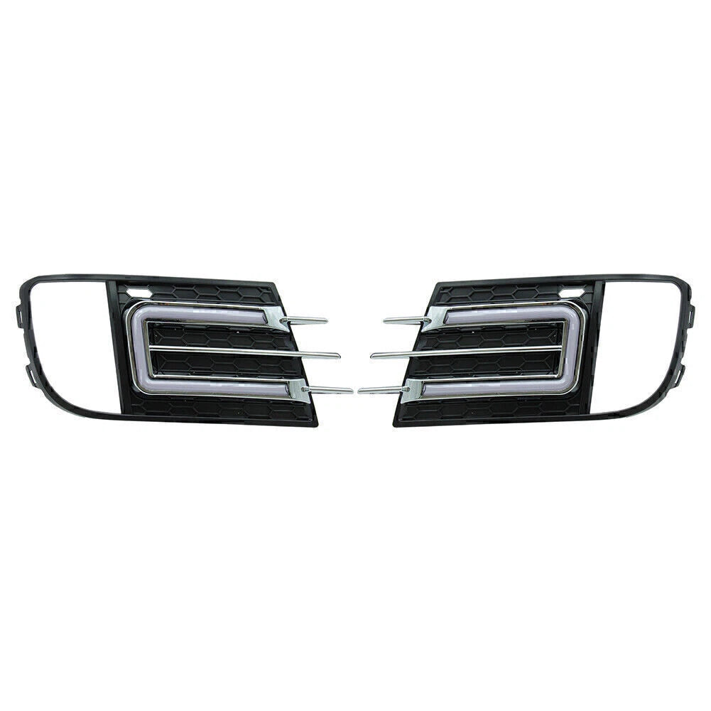 1 Pair LED Front Daytime Running Lights for VW Tiguan (2013-2016)