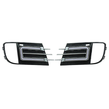 1 Pair LED Front Daytime Running Lights for VW Tiguan (2013-2016)