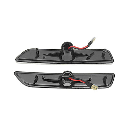 Yellow LED Front Clear Side Marker Lights for Ford Mustang (2010-2014)