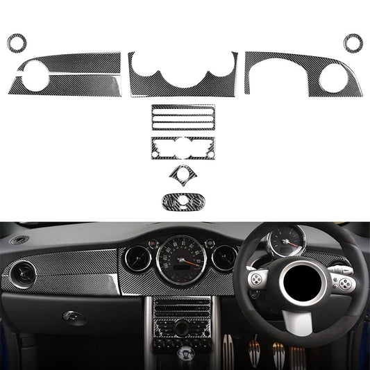13 Pcs Interior Accessories Trim Kit for BMW Mini Cooper R50 R53 (2005-2006)