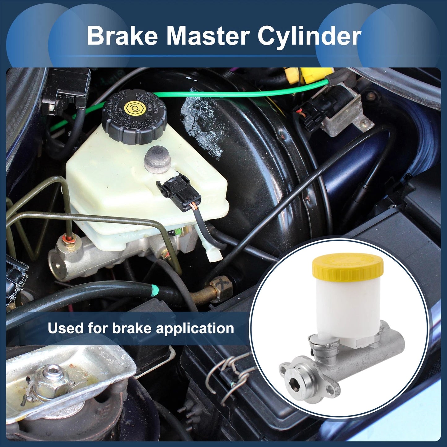 Brake Master Cylinder Reservoir for Nissan D21 (1991-1994)