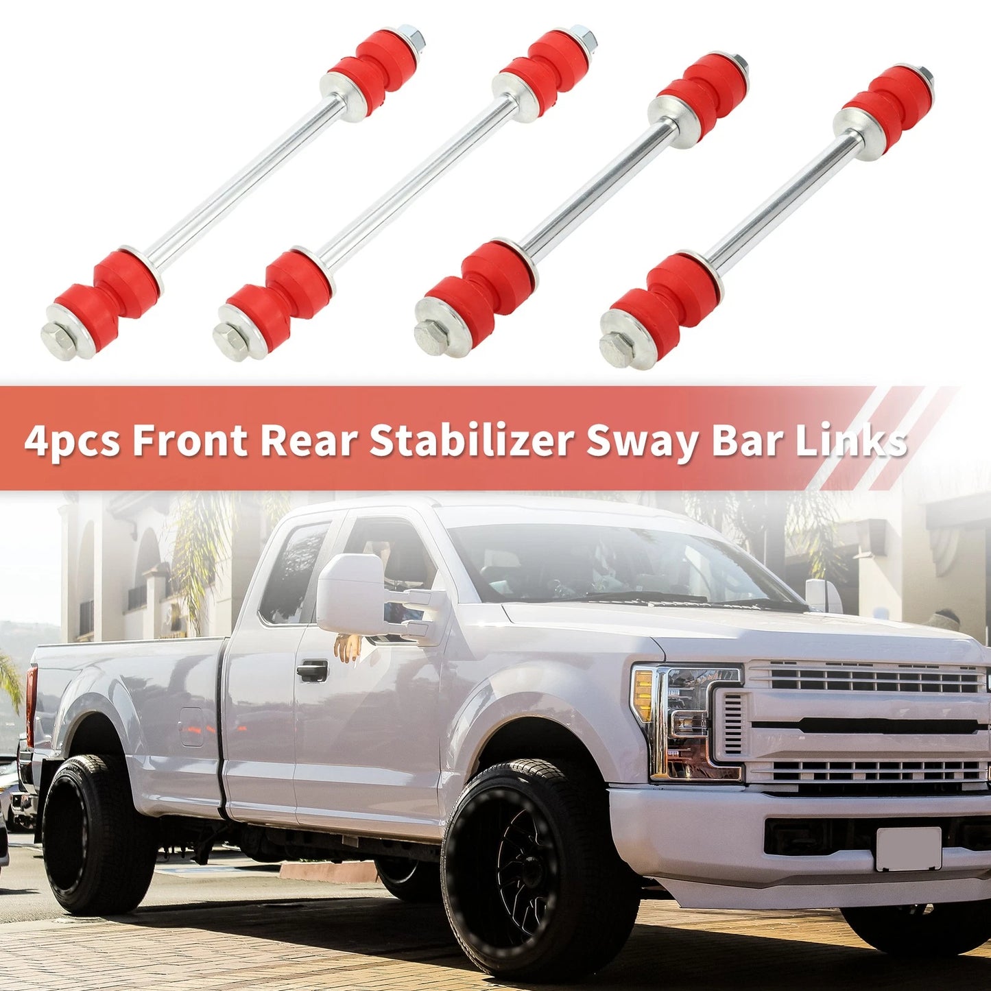 4pcs Front Rear Stabilizer Sway Bar Links for Mercury Mountaineer (2006-2010)