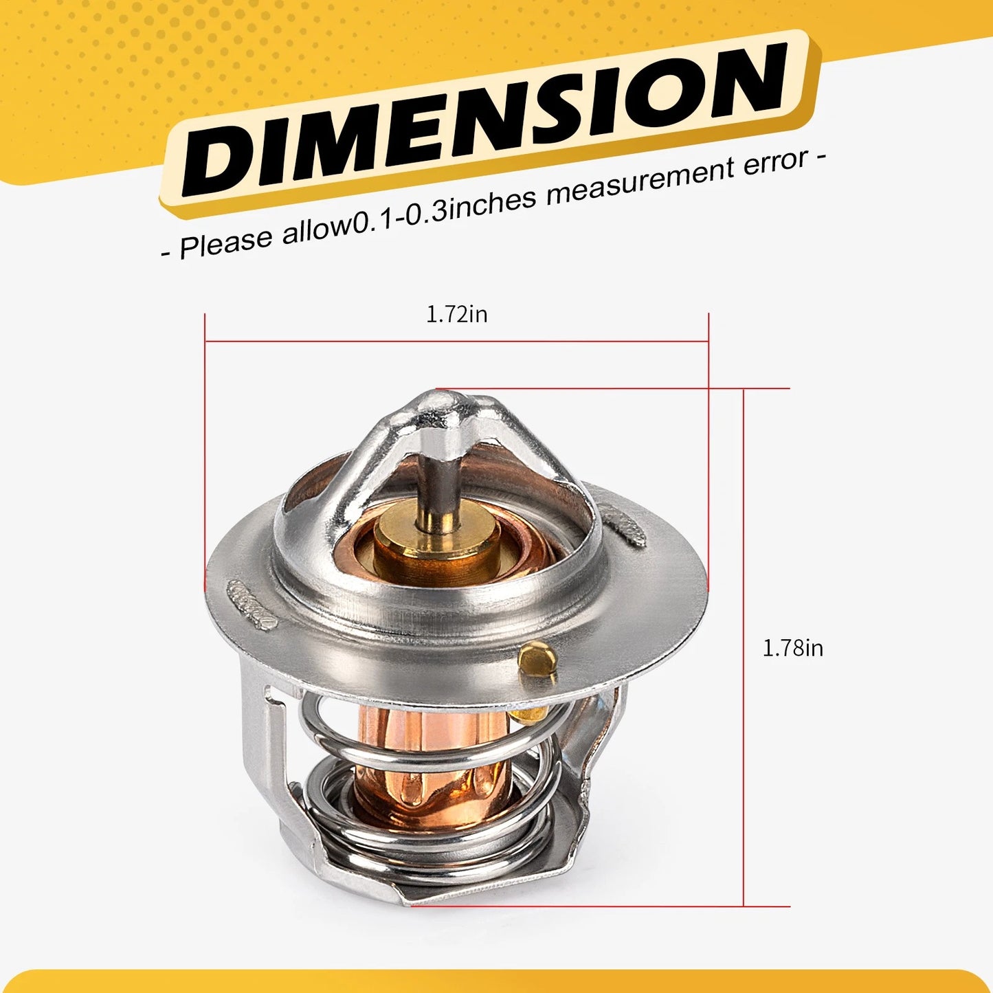 Thermostat for Honda TRX450R/TRX450ER 2004-2014 w/O-ring