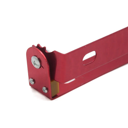 License Plate Mount Bracket / Red Aluminum Alloy / Motorcycle