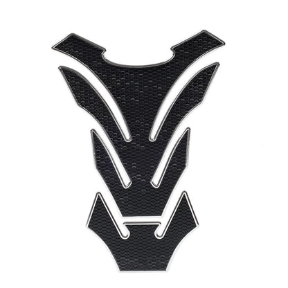 Silver Motorcycle Fuel Tank Pad Cover Protector Decal Grip