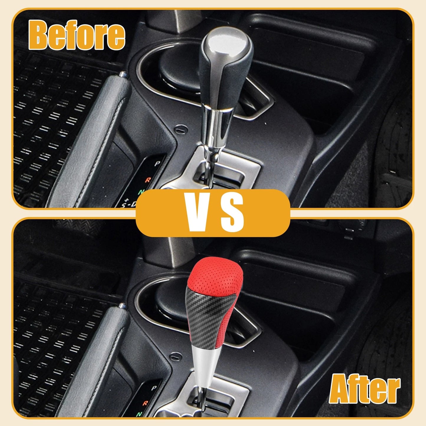 Red Gear Shift Knob for Toyota Tundra (2007-2021)