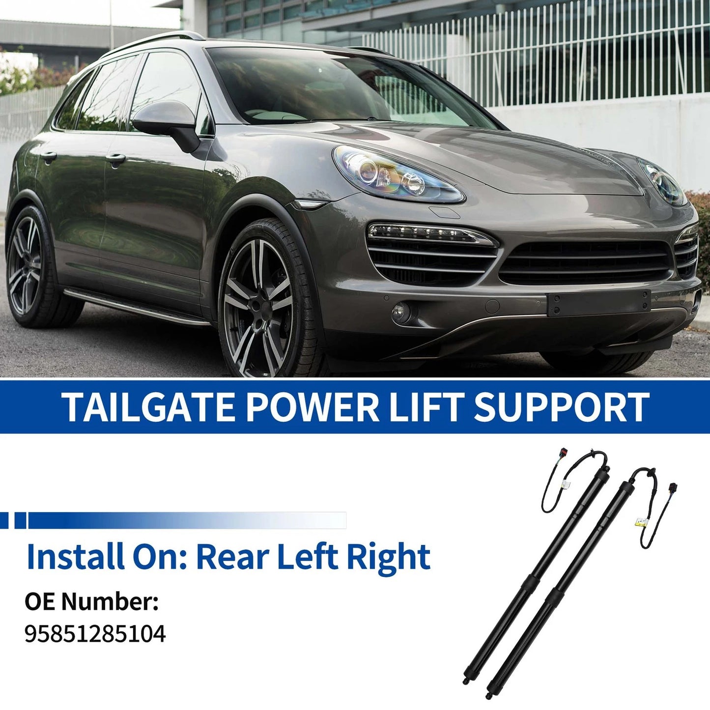 Rear Tailgate Power Lift Support for Porsche Cayenne (2011 - 2014)