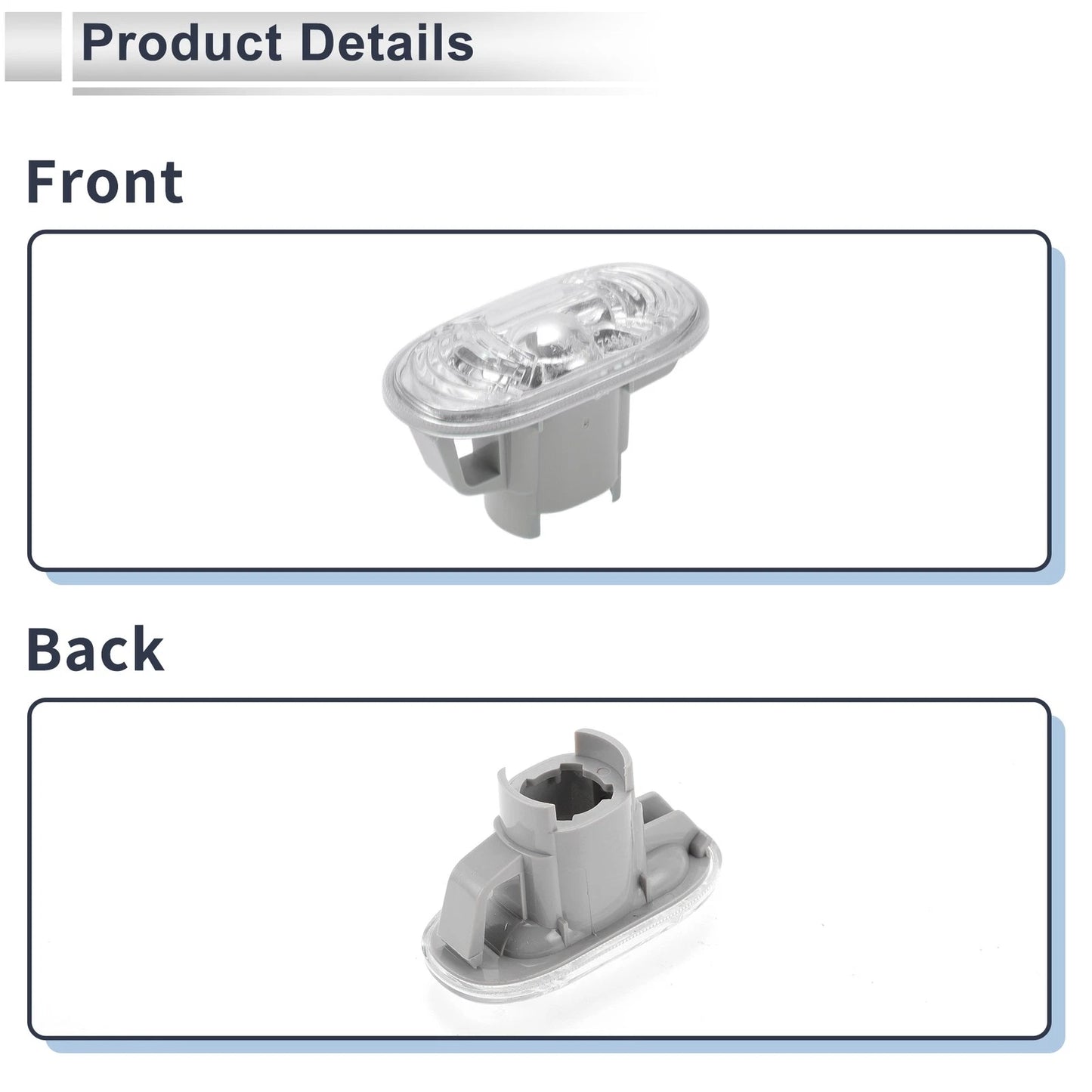 Car Side Marker Light Cover for Honda Civic (2006-2011)