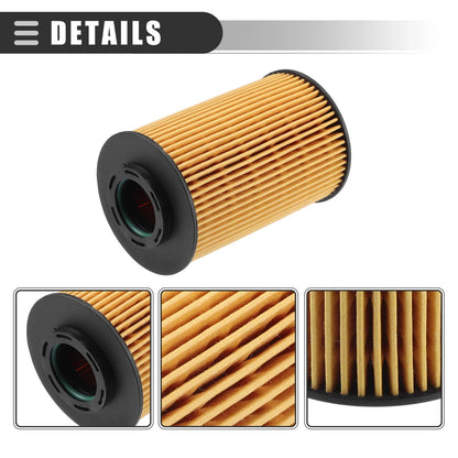 Engine Oil Filters Set for Kia Sedona (2008-2010)