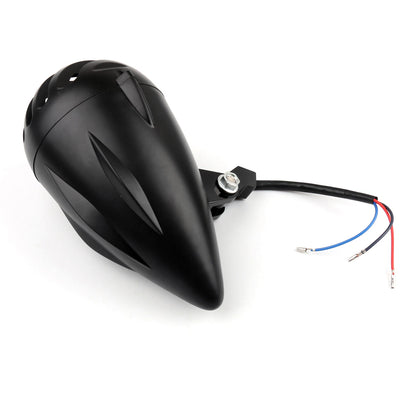 5 1/2" Bullet Long Black Headlight for Chopper Bobber (2010-2023)