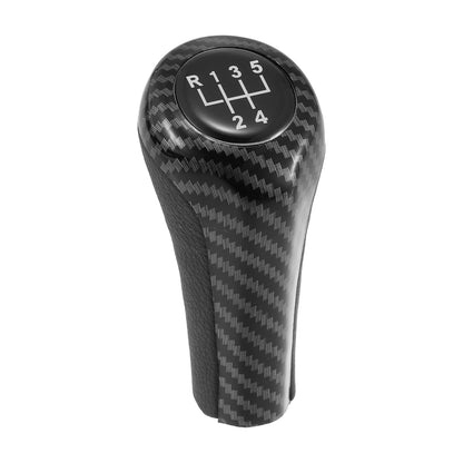 Carbon Fiber 5 Speed Manual Gear Shift Knob for BMW (2000-2006)