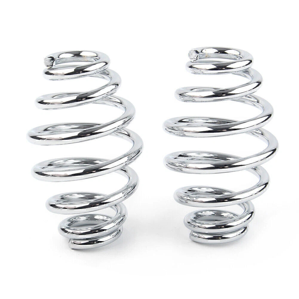 3" Barrel Coiled Solo Seat Springs for Harley Chopper Bobber Softail