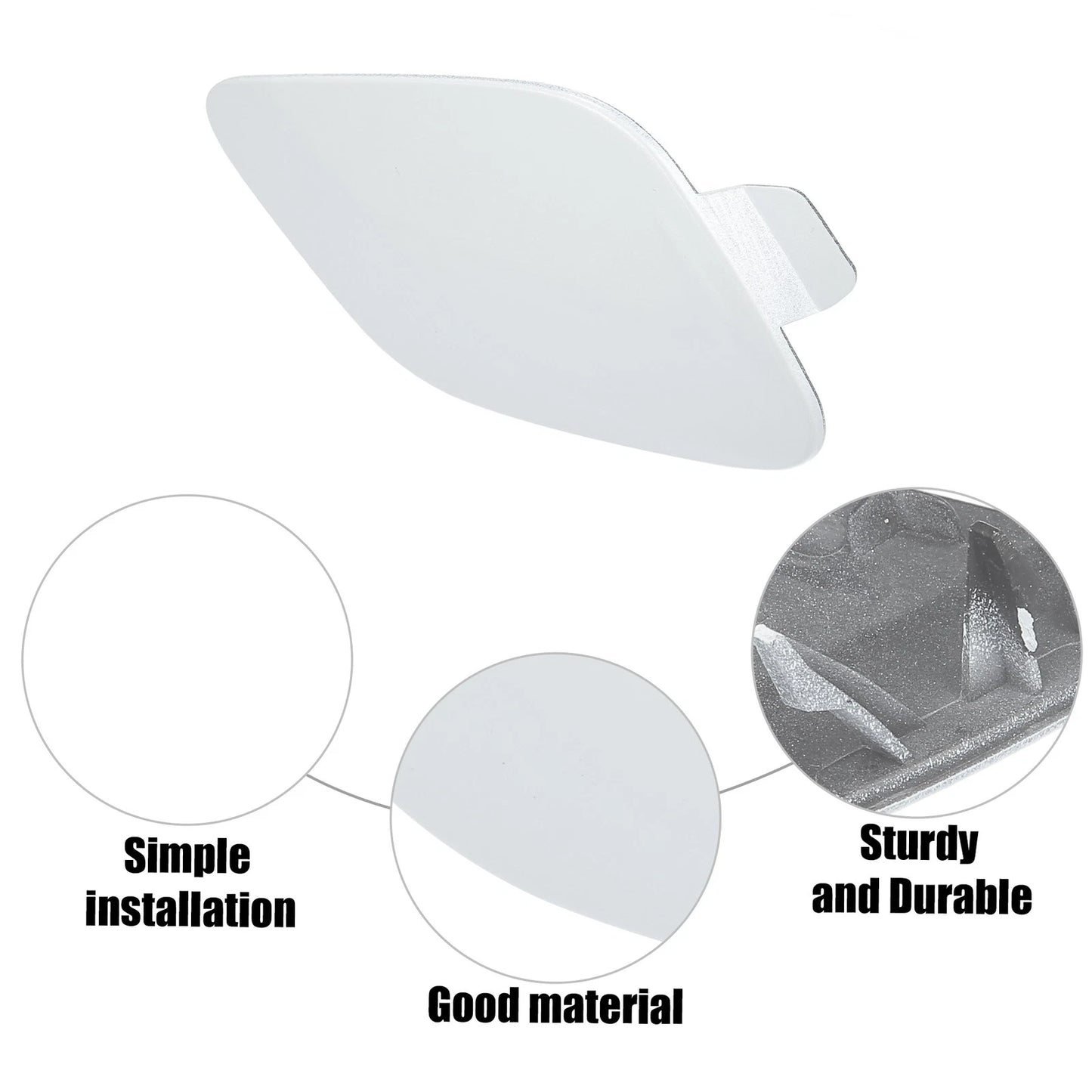 Front Bumper Tow Hook Eye Cap Cover for Volvo S60 (2011-2013)