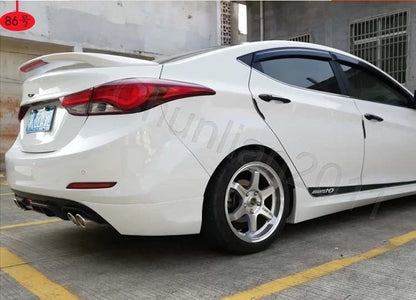 Factory Style Spoiler Wing ABS for 2011-2016 Hyundai Elantra 4DR Sedan (2011-2016)