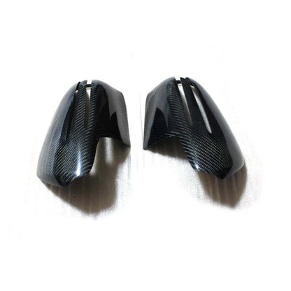 Real Carbon Fiber Add-on Side Mirror Cover for Benz CLS-Class C219 2009-2011