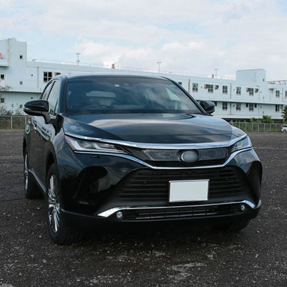 Front Hood Cover Chrome Trim for Toyota Harrier Venza (2020-2024)
