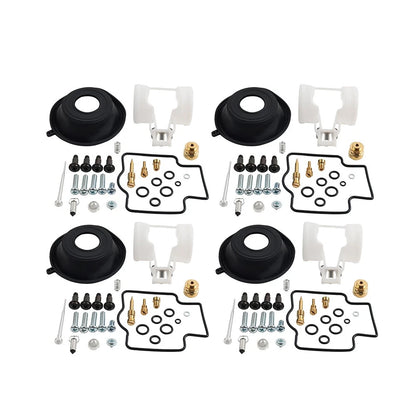 4 x Carburetor Repair Kits for Kawasaki ZX1100, ZX11, ZX1200C, ZZR1200