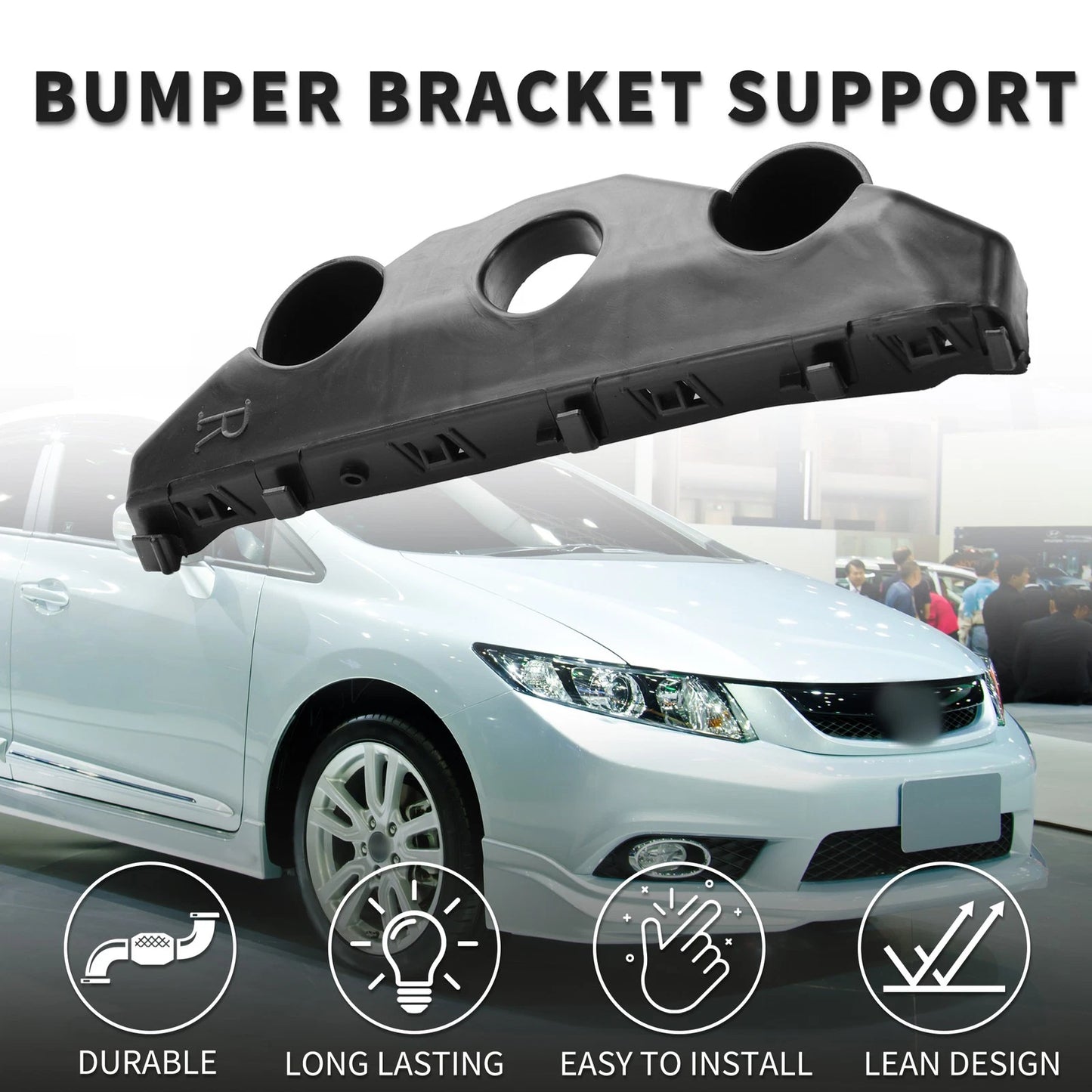 Right Front Bumper Retainer Bracket for Nissan Versa (2020-2022)