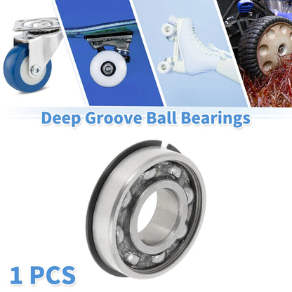 12x28x8mm 1 Pc Deep Groove Ball Bearings for Scooter Skateboard Wheel