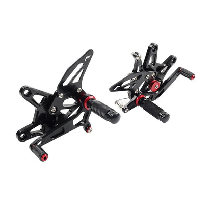 Adjustable Rearset Foot Pegs for Kawasaki ZX-6R (2022-2024)