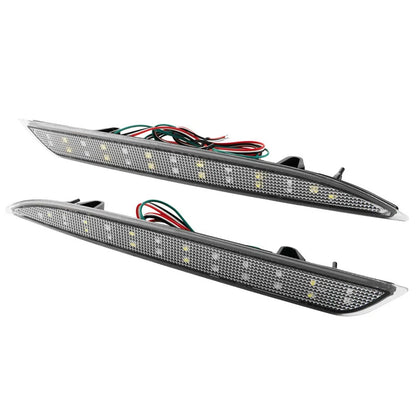 LED Rear Bumper Reflector Brake Lights for Vauxhall Astra J (2009-2015)