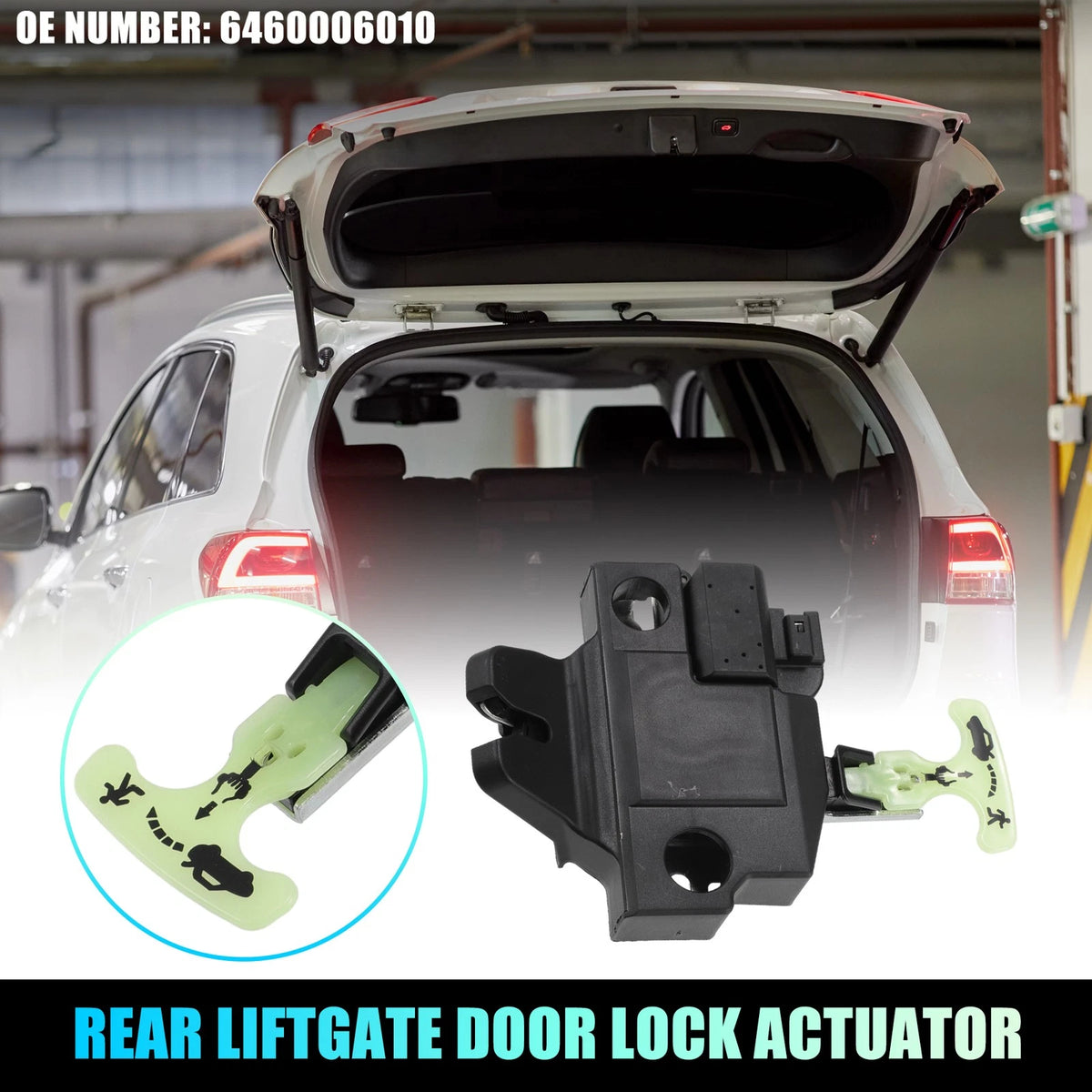Rear Liftgate Door Lock Actuator Motor for Toyota Camry (2007–2011)