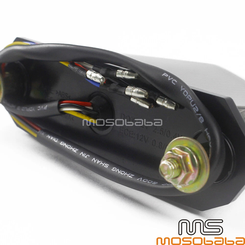 Rear Turn Signal Brake Tail Light for Harley Chopper Bobber & Suzuki LTZ