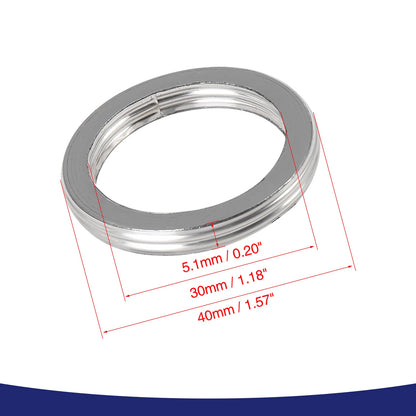 30mm ID 40mm OD Motorcycle Exhaust Muffler Gaskets for Honda CG125