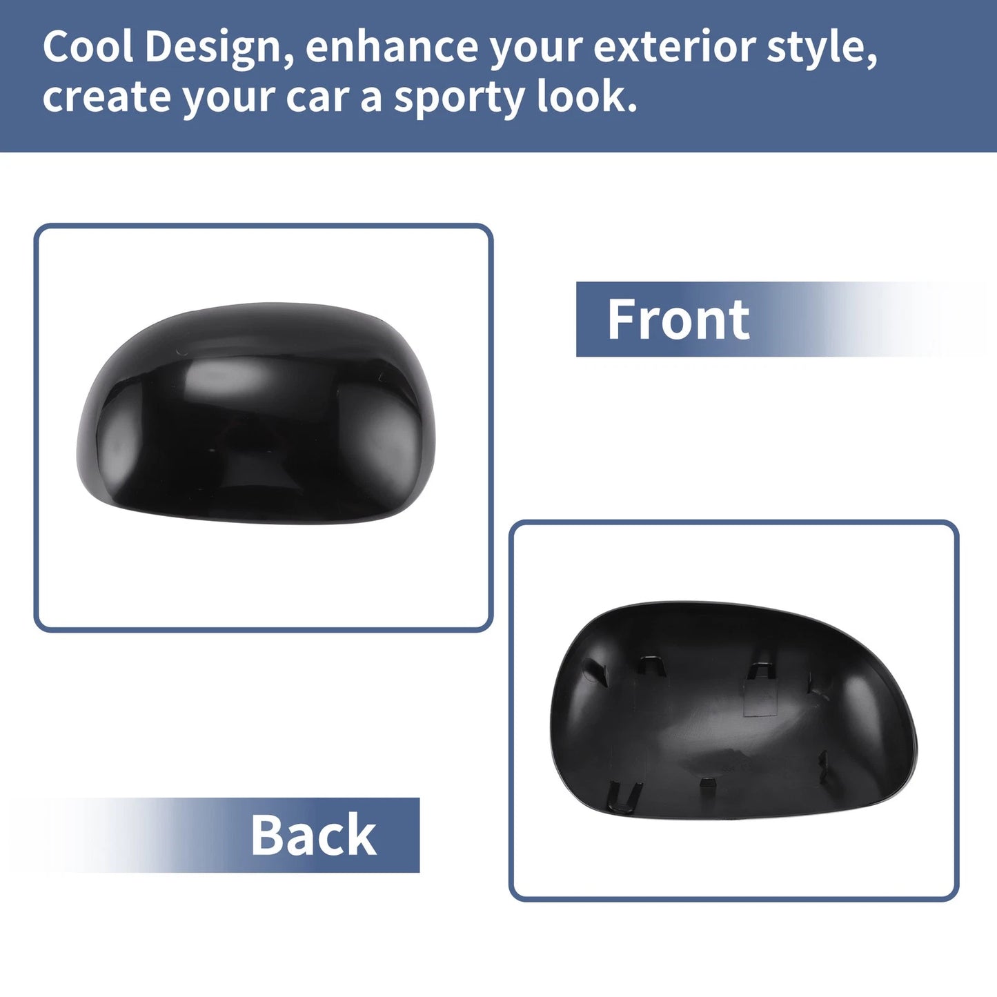 Right Side Mirror Cover Cap for Ford F-150 (1997-2003)