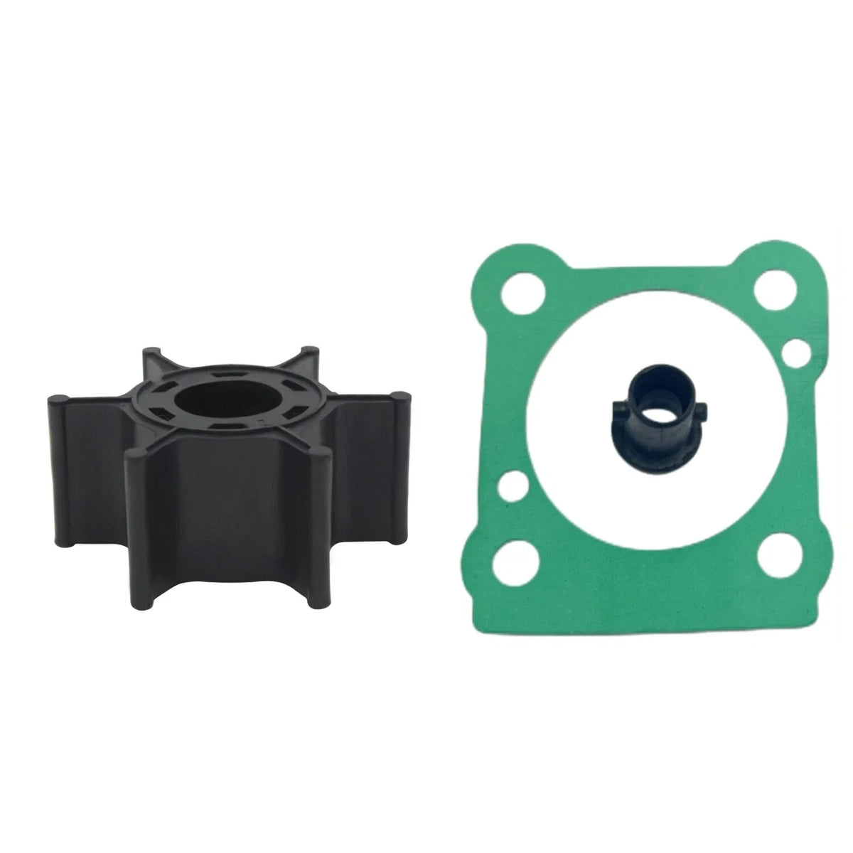 Water Pump Impeller w/Gasket for Yamaha 6-8HP 2-Stroke Outboard