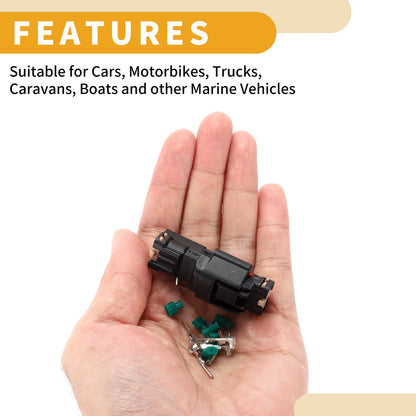 3 Pin Crank Cam Speed Sensor Connector Plug for Mitsubishi Evo & Subaru