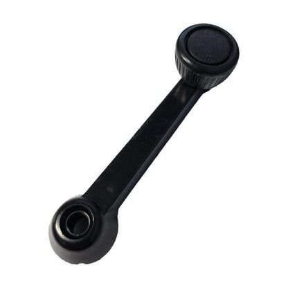 2 x Textured Black Window Crank Handle for Honda TN360 (1967–1977)