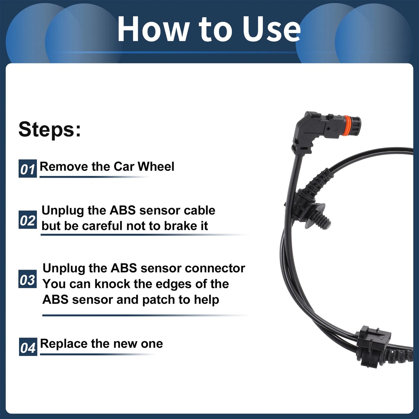 ABS Wheel Speed Sensor for Chrysler 300 (2005-2010)