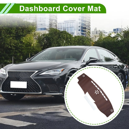Dashboard Cover Mat for Lexus LS460 (2006-2011) - Brown