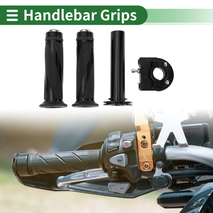Hand Grips Cover Diamond Twill Pattern for Motorcycle