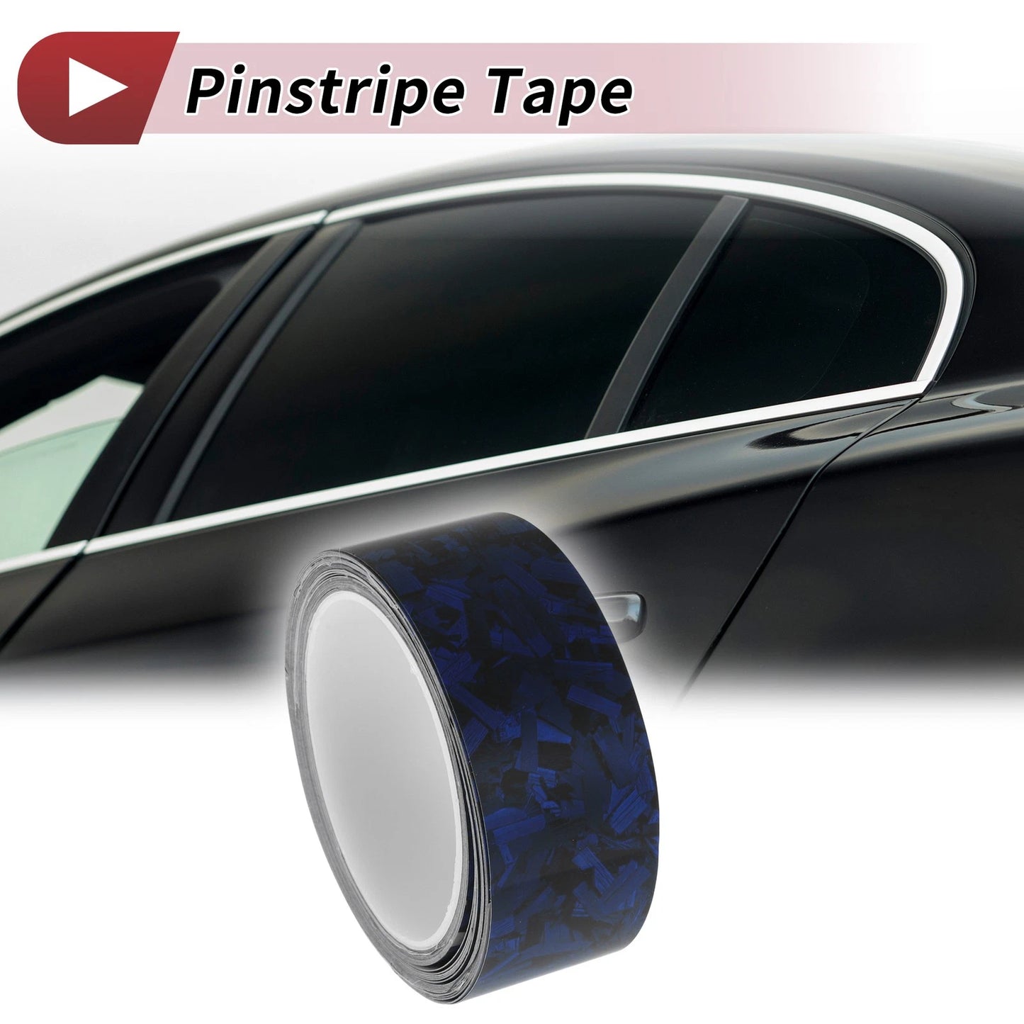 Pinstripe Tape 40mmx8.5m Pinstripe Tape for Car Motorcycle and Boat