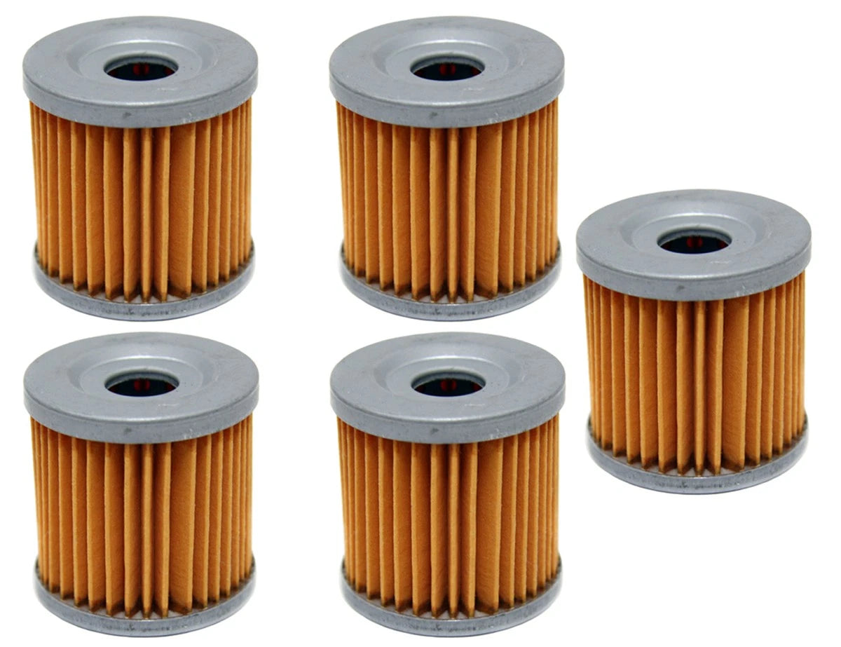 5 x Oil Filters for Arctic Cat DVX400, Kawasaki KFX400, Suzuki LTZ400, LTR450