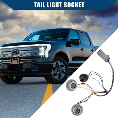 Tail Light Socket Wire for Ford F150 Pickup 2018-2020 (2 x)